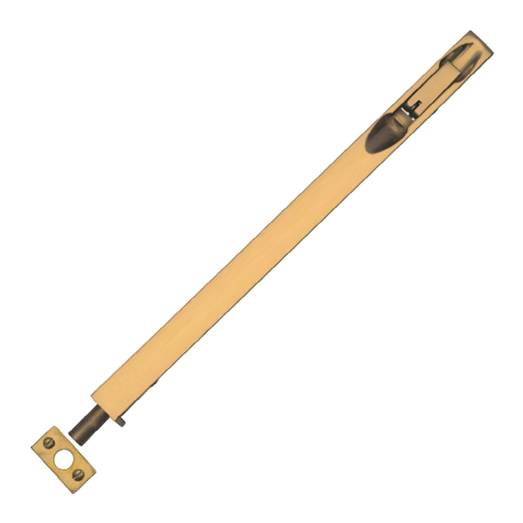 5645-305X19-PB  305 x 19mm  Polished Brass  Extended Throw Allart Lever Action Flush Bolt