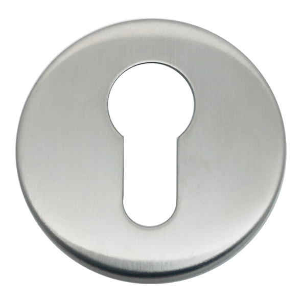 4194-04  For Euro Cylinder  Satin Stainless  Format Grade 304 Escutcheon