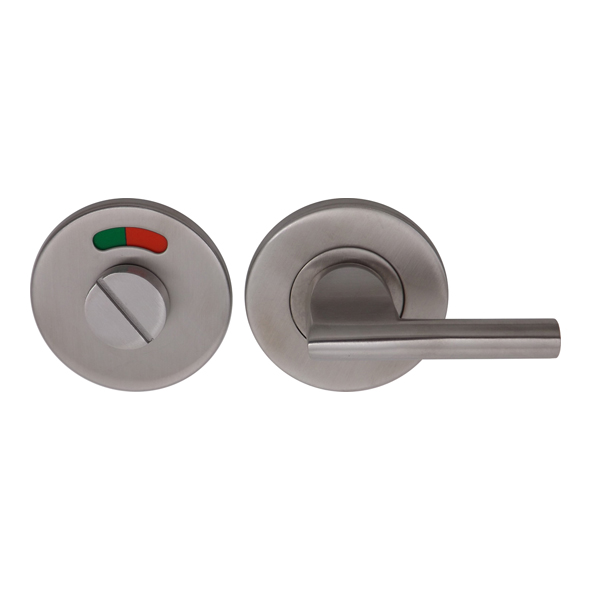 FLATI-04  Satin Stainless  Format Grade 304 Disabled Bathroom Turn and Indicator