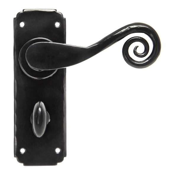 33266  152 x 51 x 3mm  Black  From The Anvil Monkeytail Lever Bathroom Set