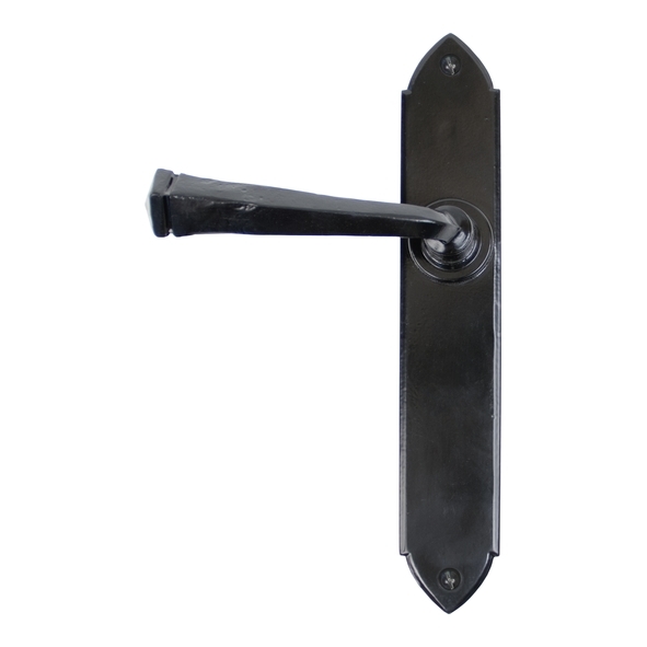 33275  248 x 44 x 5mm  Black  From The Anvil Gothic Lever Latch Set