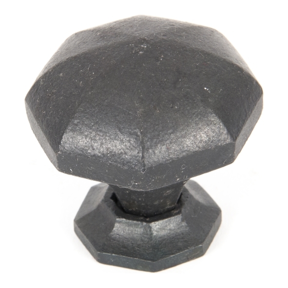 33370  39mm  Beeswax  From The Anvil Octagonal Cabinet Knob - Large