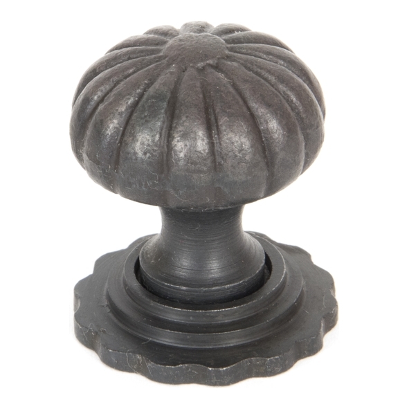 33377  32mm  Beeswax  From The Anvil Flower Cabinet Knob - Small
