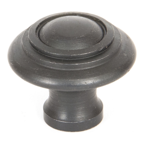 33379  32mm  Beeswax  From The Anvil Ringed Cabinet Knob - Small
