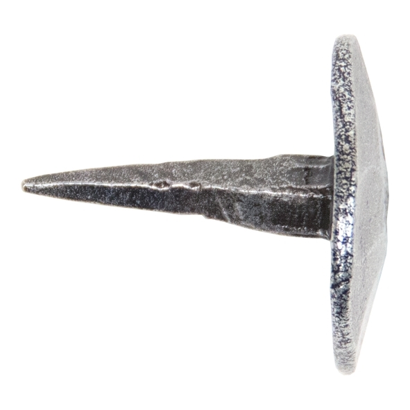 33777  20mm  Pewter Patina  From The Anvil Handmade Nail [20mm HD DIA]