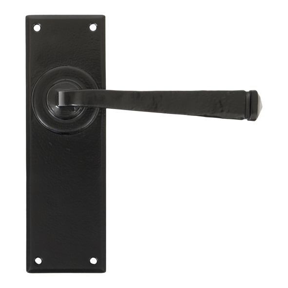 33823  152 x 48 x 5mm  Black  From The Anvil Avon Lever Latch Set