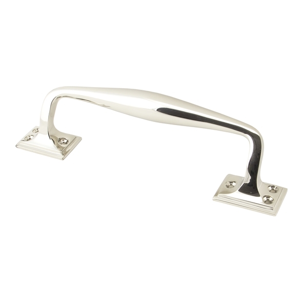 45463  230 x 31mm  Polished Nickel  From The Anvil 230mm Art Deco Pull Handle