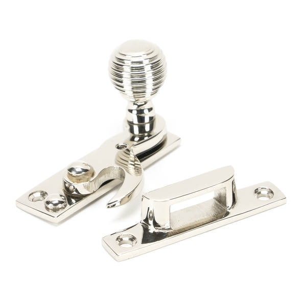 45937 • 64 x 19mm • Polished Nickel • From The Anvil Beehive Sash Hook Fastener