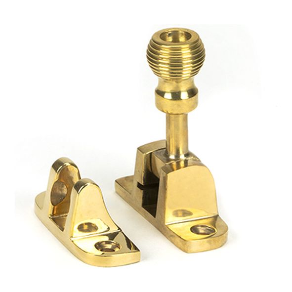 45952 • 55mm • Polished Brass • From The Anvil Beehive Brighton Fastener [Radiused]