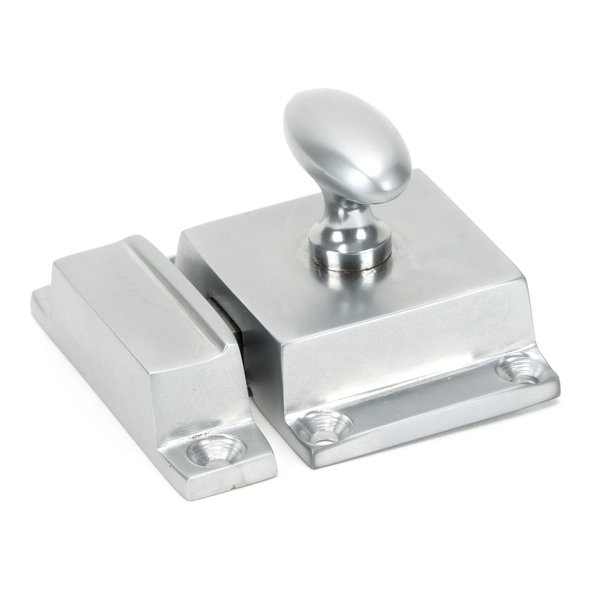 46052  55 x 41mm  Satin Chrome  From The Anvil Cabinet Latch