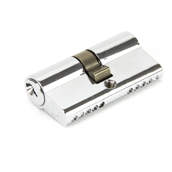46246 • 30 x 30mm • Polished Chrome • From The Anvil 5 Pin Euro Double Cylinder Keyed Alike