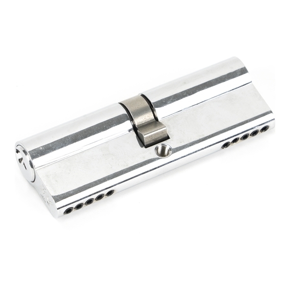 46258  45 x 45mm  Polished Chrome  From The Anvil 5 Pin Euro Double Cylinder Keyed Alike