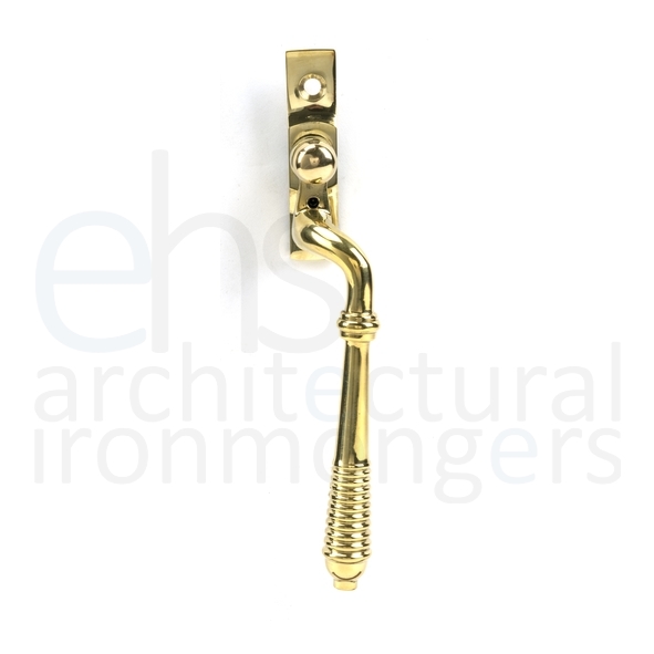 46709  166mm  Polished Brass  From The Anvil Reeded Espag - RH