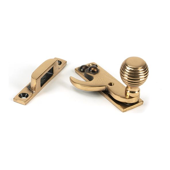 46732 • 64mm • Polished Bronze • From The Anvil Beehive Sash Hook Fastener