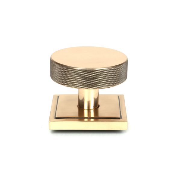 46753  90mm  Polished Bronze  From The Anvil Brompton Centre Door Knob