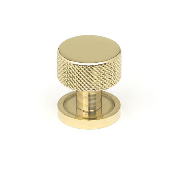 46816  25mm  Polished Brass  From The Anvil Brompton Cabinet Knob [Plain]
