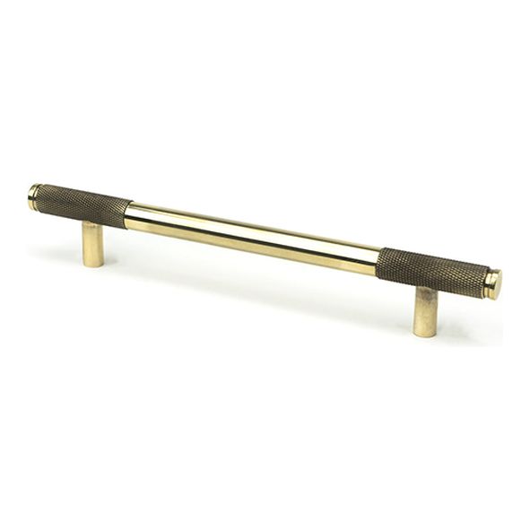 46925  220mm  Aged Brass  From The Anvil Half Brompton Pull Handle - Medium