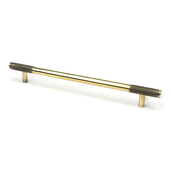 46926  284mm  Aged Brass  From The Anvil Half Brompton Pull Handle - Large