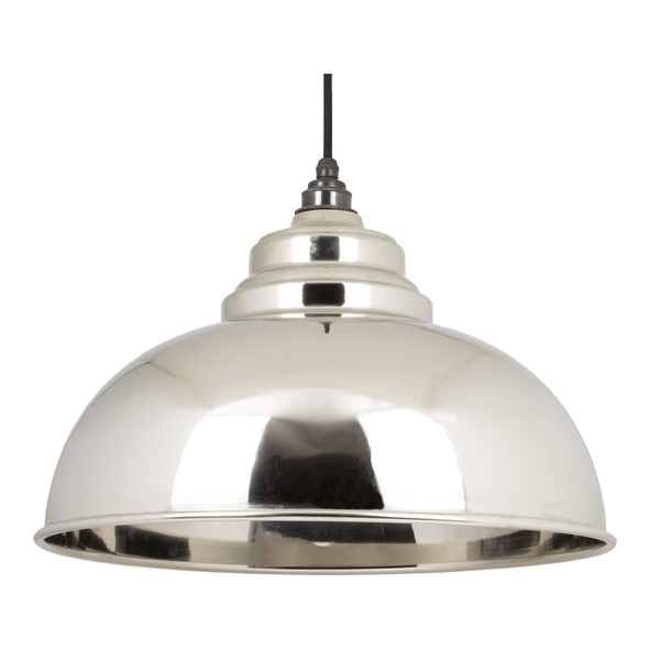 49505  400mm  Smooth Nickel  From The Anvil Harborne Pendant