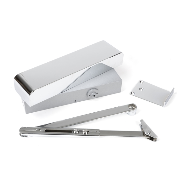 50110  Polished Chrome  From The Anvil Size 2-5 Door Closer & Cover