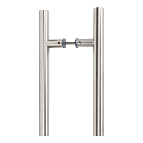 50226 • 600 x 32mm • Satin Stainless [316] • From The Anvil T Bar Handle Back To Back Fix