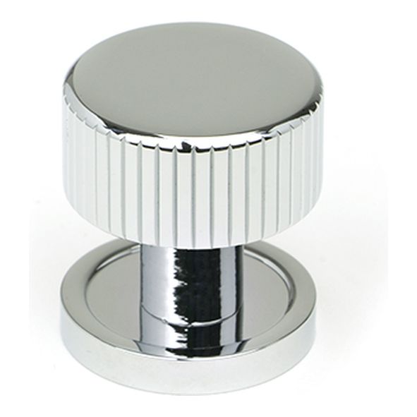 50376  25mm  Polished Chrome  From The Anvil Judd Cabinet Knob [Plain]