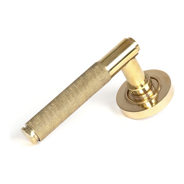 50606 • 53mm • Polished Brass • From The Anvil Brompton Levers [Plain] - Unsprung