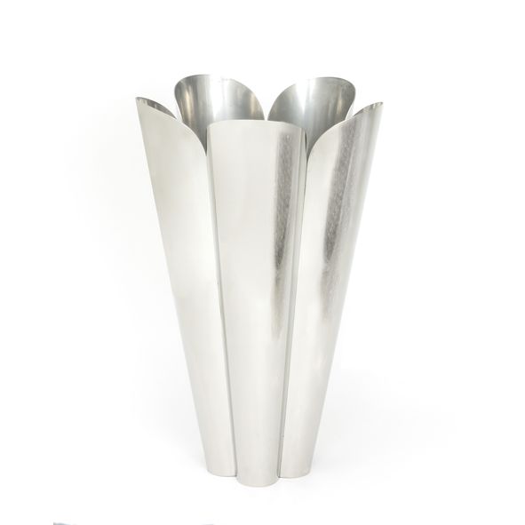 50756 • 500mm • Polished Marine SS [316] • From The Anvil Flora Plant Pot