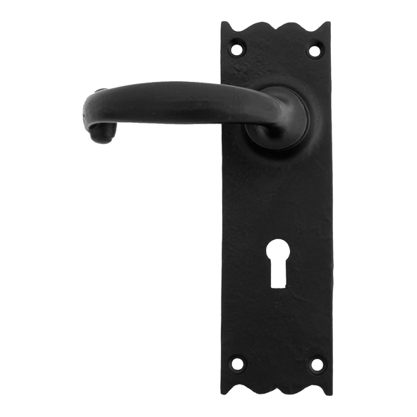 73106  167 x 50 x 4mm  Black  From The Anvil Cottage Lever Lock Set