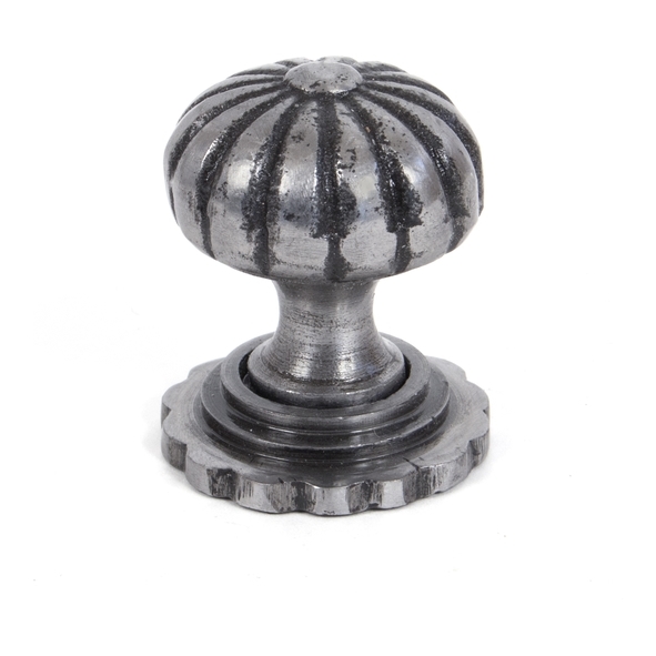 83510  38mm  Natural Smooth  From The Anvil Flower Cabinet Knob - Large