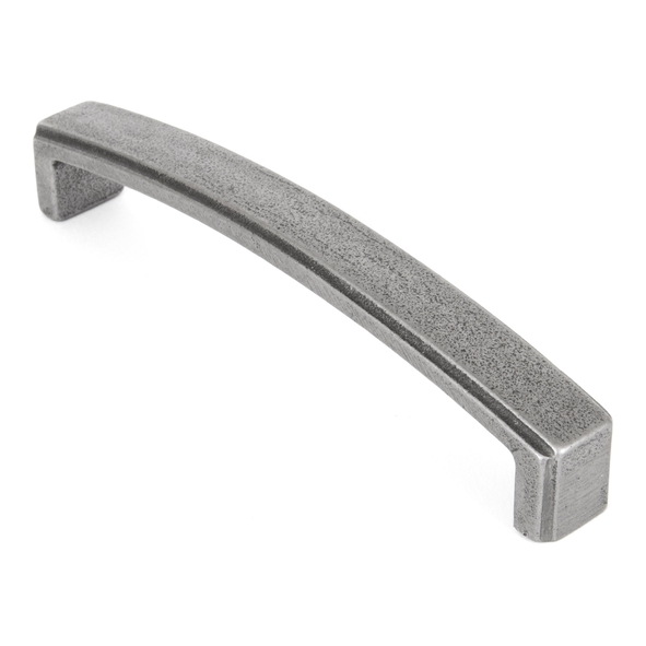 83530  136 x 18mm  Natural Smooth  From The Anvil Ribbed Pull Handle