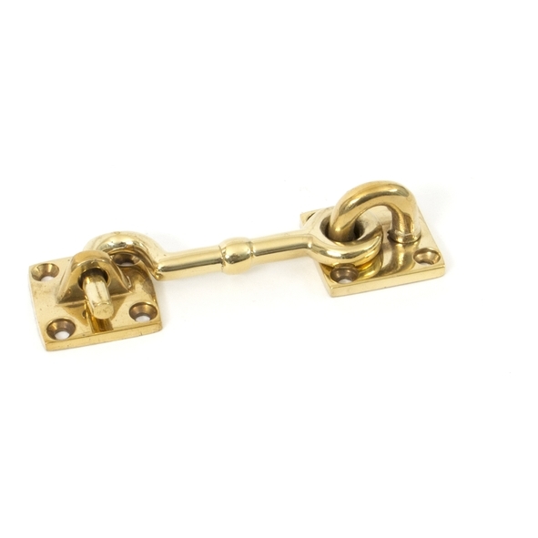 83549  73mm  Polished Brass  From The Anvil Cabin Hook