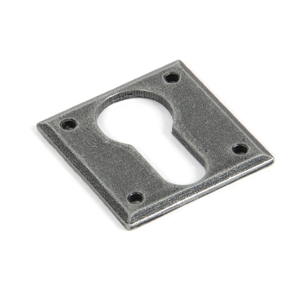 83656 • 40 x 40mm • Pewter Patina • From The Anvil Avon Euro Escutcheon