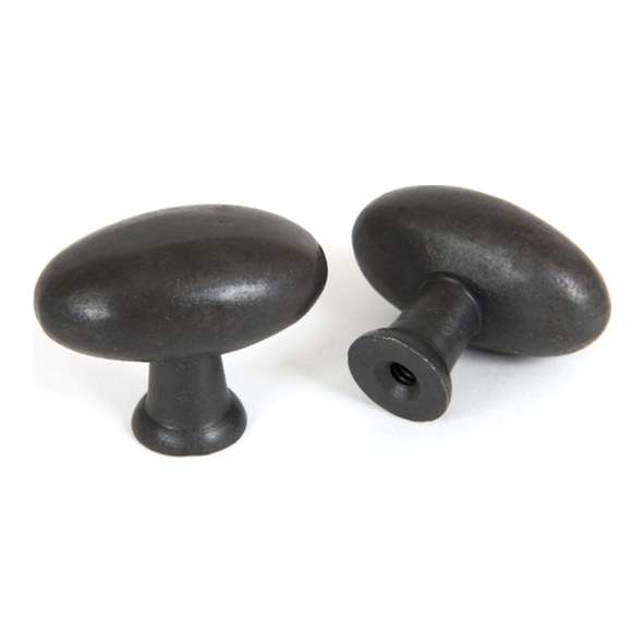 83791  40 x 25mm  Beeswax  From The Anvil Oval Cabinet Knob