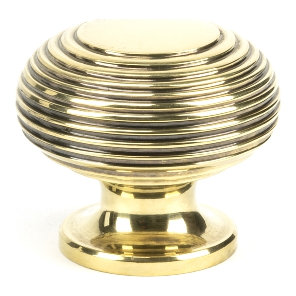 83866  40mm  Aged Brass  From The Anvil Beehive Cabinet Knob