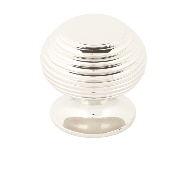 83867  30mm  Polished Nickel  From The Anvil Beehive Cabinet Knob
