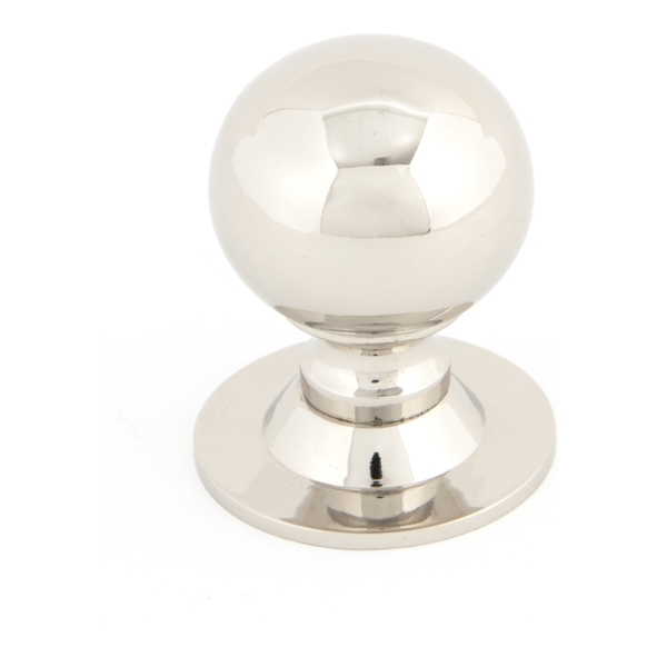 83888  31mm  Polished Nickel  From The Anvil Ball Cabinet Knob