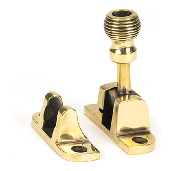 83932 • 55mm • Aged Brass • From The Anvil Beehive Brighton Fastener [Radiused]