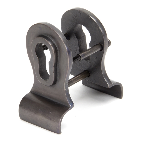 90067  90 x 50mm  Aged Bronze  From The Anvil 50mm Euro Door Pull [Back To Back]