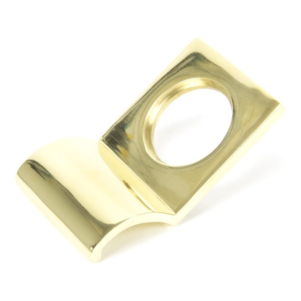90283  81 x 50mm  Polished Brass  From The Anvil Rim Cylinder Pull