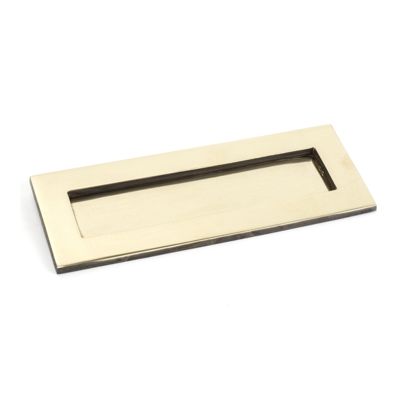 91880  265 x 108mm  Aged Brass  From The Anvil Small Letter Plate