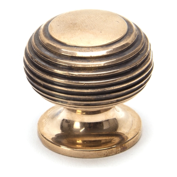 91948  30mm  Polished Bronze  From The Anvil Beehive Cabinet Knob