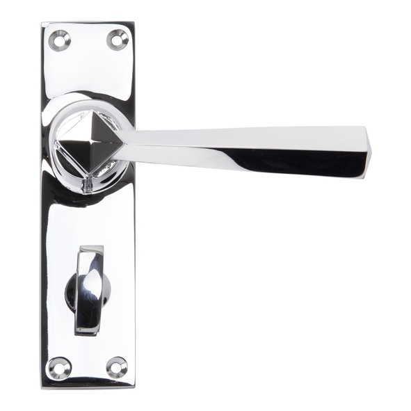 91972 • 148 x 39 x 8mm • Polished Chrome • From The Anvil Straight Lever Bathroom Set