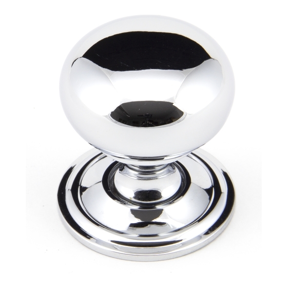 92032  32mm  Polished Chrome  From The Anvil Mushroom Cabinet Knob