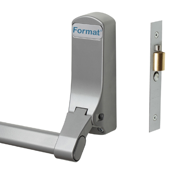Format Push Bar Panic Actuator With Lock Case