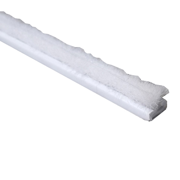 SPCBR-SA-WH  2200 x 7 x 3mm  White  Self Adhesive Slide Pile Seal Seal In Carrier
