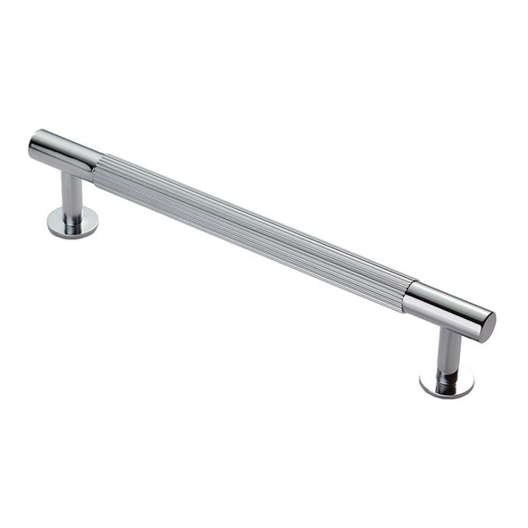 FTD710CCP  160 c/c x 190 x 12 x 36mm  Polished Chrome  Fingertip Design Lines Cabinet Pull Handle