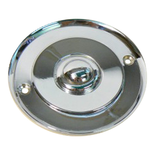 FBP030CPP-066  066mm  Polished Chrome  Round Bell Push