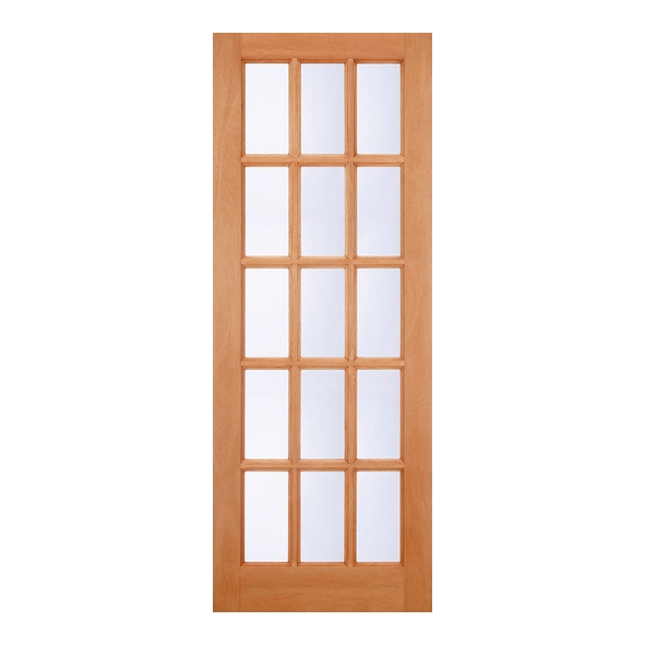 LPD External Hardwood M&T SA 15L Doors [Clear Double Glazed]