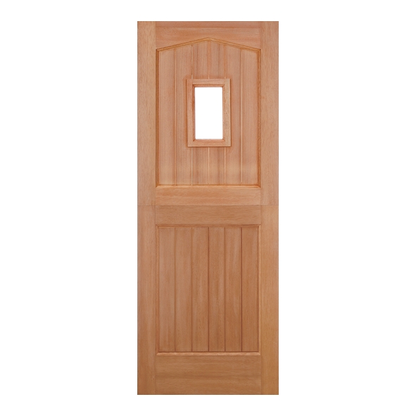 LPD External Hardwood M&T Arch Top Stable 1L Doors [Unglazed]